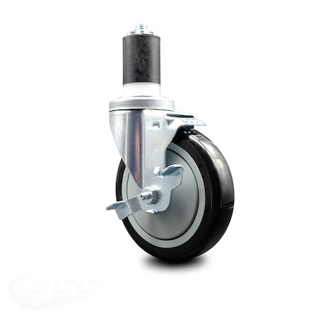 Service Caster Regency Work Table Locking Caster Replacement REG-SCC-EX20S514-PPUB-BLK-TLB-112